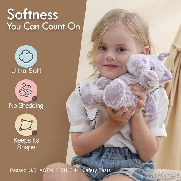 Unicorn Toddler Backpack with Detachable Toy for Girls 2-4, Perfect for Daycare - Picture 4 of 7